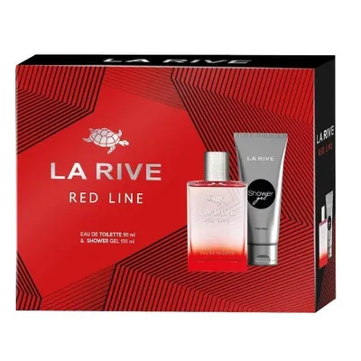 Produktbild von La Rive for Men Red Line Geschenkset (Eau de Toilette 90ml + Duschgel 100ml)