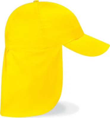 Immagine prodotto di Berretto / Cappello / Cappello stile legionario junior Beechfield B11B - Colore: Giallo - Taglia: Unica