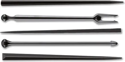 Produktbild von Einweg-Party Picker aus Plastik, 90mm, Schwarz,100 Stück