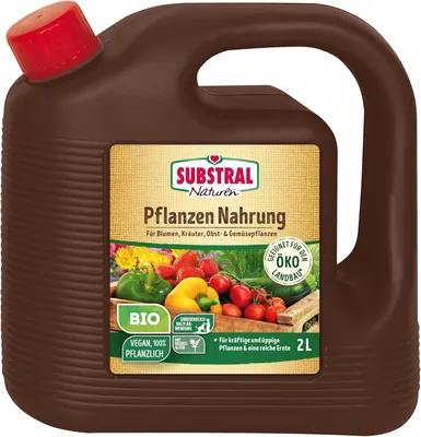 Produktbild von Substral Naturen  Pflanzen-Nahrung Zierpflanzen Obst & Gemüse 2 L