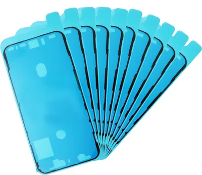 Produktbild von 10x iPhone XS Rahmen LCD Display Kleber Schwarz Dichtung Klebefolie Wasserdichtung Neu