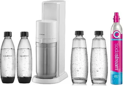 Immagine prodotto di Distributore di bibite + 2 bottiglie + 1 bombola + 2 caraffe Sodastream DUOBICB