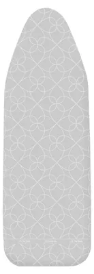 Produktbild von WENKO Bügeltischbezug Mod. Alu M/L, dampfbügelgeeigneter Bügelbrettbezug, hochwertiger Baumwollbezug mit hitzereflektierender Aluminiumbeschichtung, inkl. Schaumstoff-Polsterung, max. 128 x 44 cm