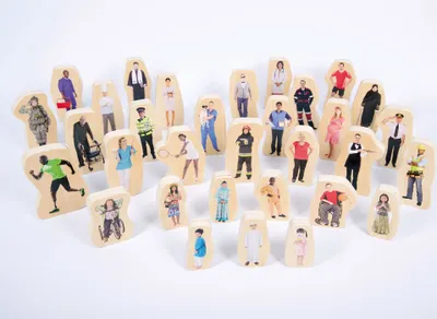Immagine prodotto di TickiT BLOCCHI DI LEGNO PER COMUNITÀ PK32 (DOPPIO LATO)
