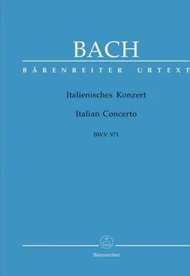 Produktbild von Italienisches Konzert F-Dur BWV 971, Klavier