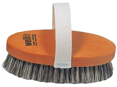 Produktbild von Redecker Wellfit Massagebürste, Roßh.+Fibre,13,5 cm