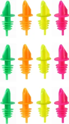 Produktbild von Ausgießer lebensmittelgeeignet 12er Pack neon