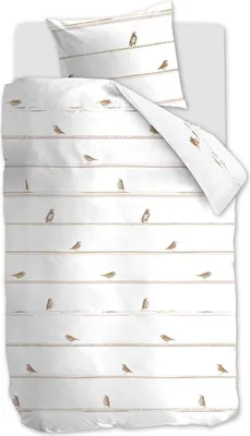 Produktbild von Marjolein Bastin Renforcé Bettwäsche-Garnitur Thrush Farbe Natural Größe 135x200+80x80