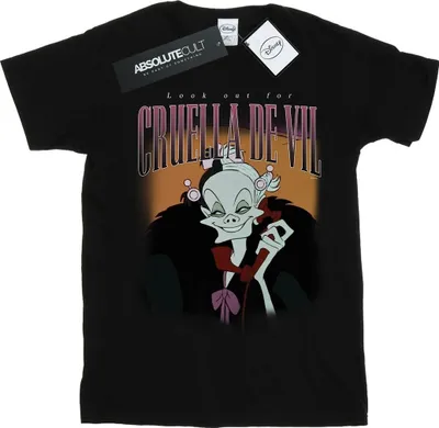 Produktbild von Disney - T-Shirt für Damen BI49439 (M) (Schwarz)