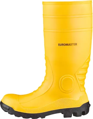 Obrázok produktu pre Euromax S5 *EUROMASTER* PVC-STIEFEL pracovná obuv v plusových veľkostiach žltá 35362 veľká unisex obuv