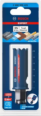 Immagine prodotto di Lochsäge EXPERT per materiali duri, 25 x 60 mm