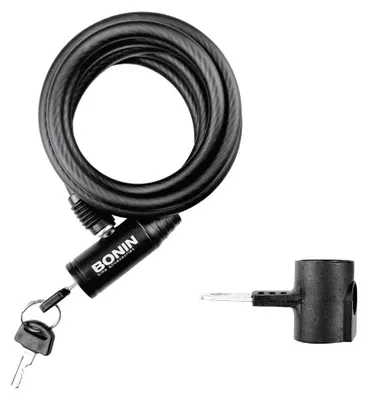 Produktbild von Schloss BONIN Spralkabel Schlüssel 8 x 1500 schwarz