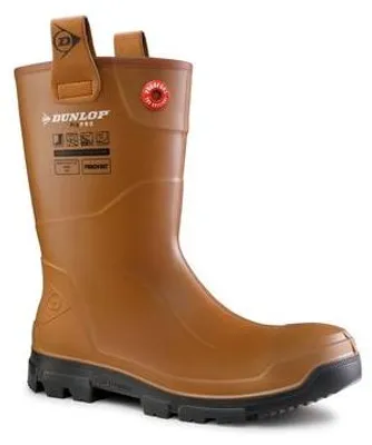 Image de Botte sécurité DUNLOP Purofort RigPRO full safety - marron - S5 - T.44 - LJ2HR42.44