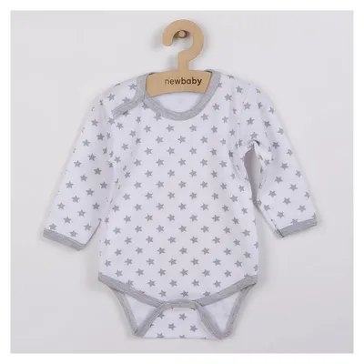 Immagine prodotto di Body New Baby Classic II grigio con stelle, taglia 86 (12-18m)