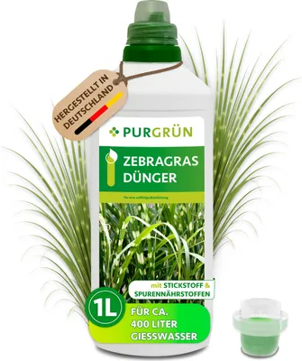 Produktbild von Purgrün Zebragras-Dünger 1 Liter,