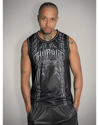 Produktbild von Hyraw Basketball Tank Top - Death Blossom L