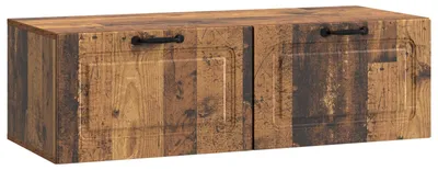Produktbild von vidaXL Wandmontierter TV-Schrank Altholz 98 x 41 x 30 cm Holzwerkstoff