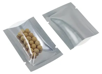 Image de Sacs d'emballage sous vide en mylar, ouverts, de 12 x 17 cm