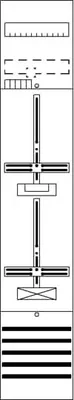 Produktbild von Striebel Zählerfeld 9RE 1Z1R DF19B11 vorverdr. m.Zählerkreuz 2CPX054084R9999
