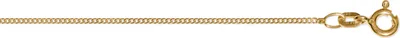 Produktbild von Kette Panzer flach 1,10 mm 585/- Gelbgold 45 cm