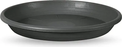 Produktbild von Untersetzer Cilindro Blumentopf Pflanzgefäße anthrazit rund Ø 13 cm Veca