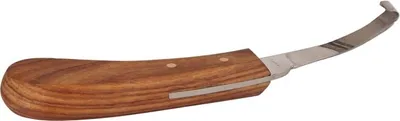 Obrázok produktu pre Kerbl Huf- und Klauenmesser 83x11 mm Einschneidig links, rostfreie Stahlklinge