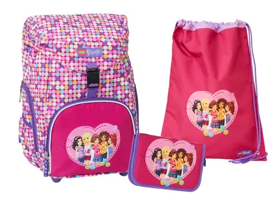 Produktbild von LEGO Friends, Confetti - OUTBAG BASIC - 3 Teile Schulranzen Set