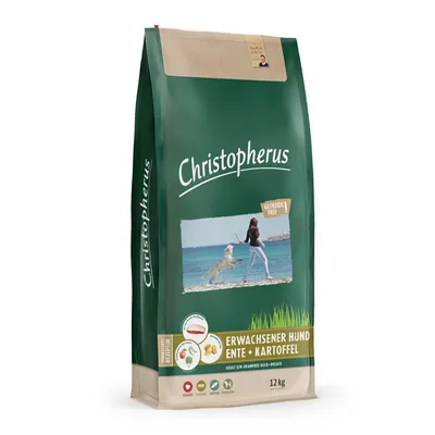 Produktbild von Christopherus Getreidefrei Ente & Kartoffel 12kg