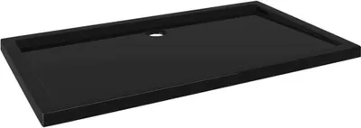 Immagine prodotto di vidaXL Piatto doccia ABS rettangolare nero 70x120 cm