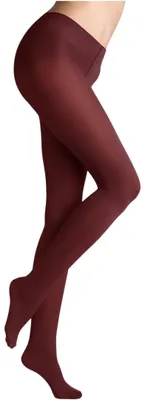 Imagen del producto de MARILYN, medias para mujer, modelo Tonic 40, de microfibra, efecto mate, 40 DEN, color burdeos, talla 2/S