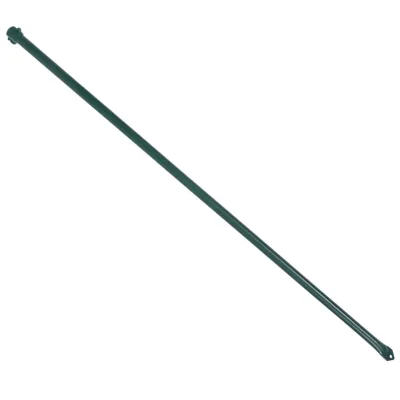 Image de vidaXL Tiges de plantation 10 pcs. 1 m métal vert