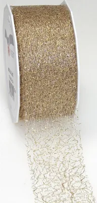 Immagine prodotto di PRÄSENT 371 4020-634 Zierband  - 40 mm x 20 m, gold