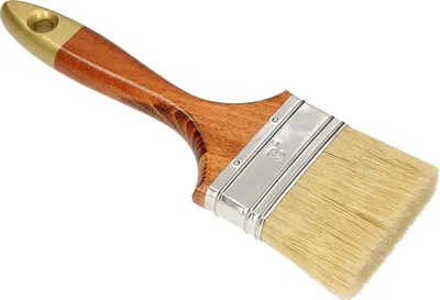 Produktbild von KOTARBAU® Flachpinsel 3“ Borstenlänge 75 mm Lasurpinsel Lackierpinsel Malerpinsel Holzpinsel Lackiert für Renovierungsarbeiten