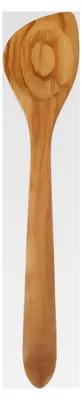 Produktbild von Kochlöffel, Rührlöffel, Holzlöffel mit Ecke aus Olivenholz, 30 cm