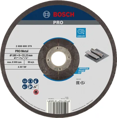 Immagine prodotto di brusný kotouč Expert for Metal 180 x 8 x 22,23 mm
