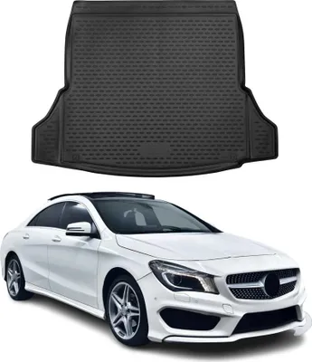 Produktbild von Kofferraummatte Kofferraumwanne für Mercedes CLA Klasse C118 2019-2025 Gummi TPE