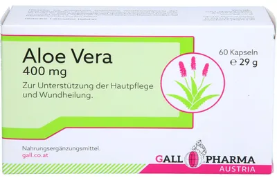 Obrázek produktu pro GALL PHARMA Aloe Vera 400 mg GPH Kapseln, 60 St. Kapseln