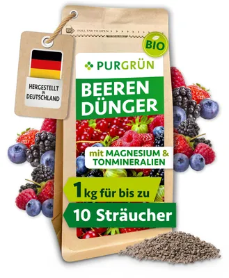 Produktbild von Purgrün -Beerendünger | Krümelgranulat für Beeren | 1kg