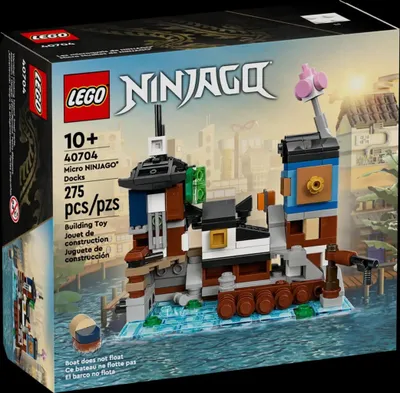 Zdjęcie produktu dla LEGO® Ninjago 40704 Mikro model portu NINJAGO®
