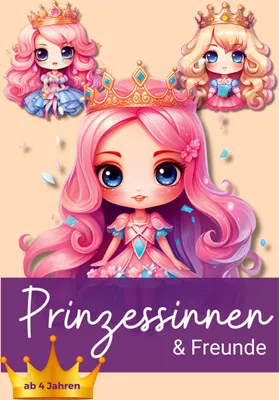 Produktbild von Malbuch Prinzessin & Freunde