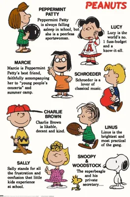 Produktbild von MB 191 - Snoopy - Characters - Poster 61x91,5 cm