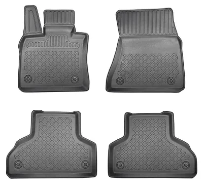 Immagine prodotto di MTM Tappetini TPE per BMW X6 (F16) 2014-2019 Bordi Rialzati, su Misura con Design a Vaschetta cod. 3P 10587