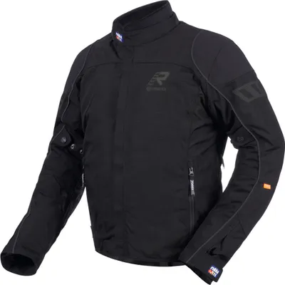 Produktbild von Rukka Trave-R Motorrad Textiljacke, schwarz/schwarz, Short 52