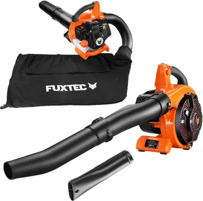 Zdjęcie produktu dla Spalinowy odkurzacz FUXTEC FX-LBS126, 4w1, 71m/s, 45L, 2-suw, dmuchawa, rozdrabniacz