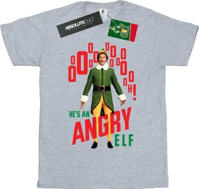 Produktbild von Elf - "Angry Elf" T-Shirt für Damen BI21781 (M) (Grau)