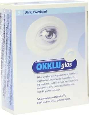 Produktbild von Okkluglas Uhrglasverband 5 St