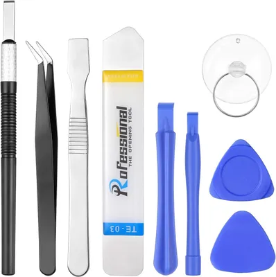 Produktbild von Reparaturset 9-teilig, Metall und Kunststoff, für Smartphone, Tablet, Laptop