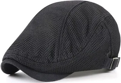 Produktbild von RA-26142 Baskenmütze Schwarz für Herren KP26142