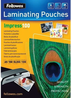 Produktbild von Laminierfolie A5 100mic VE=5x100 Stück glänzend