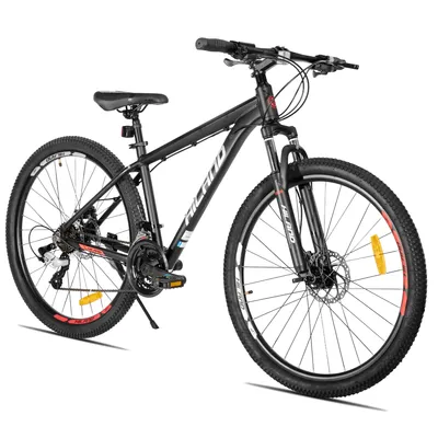 Produktbild von Hiland 27,5-Zoll-Mountainbike für Erwachsene, 24 Gänge, leichter Aluminiumrahmen, hydraulische Scheibenbremsen, Offroad-MTB für Männer und Frauen